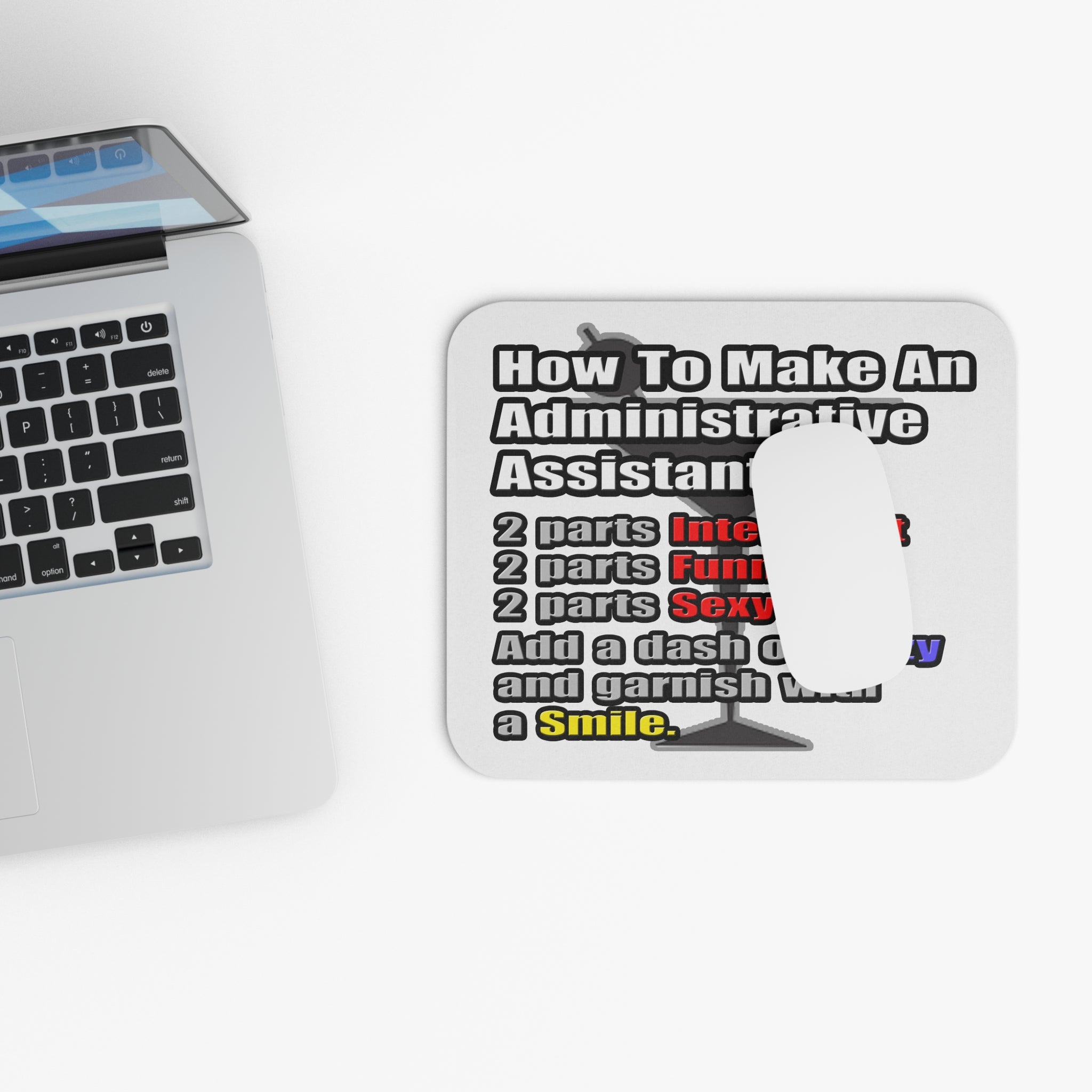 How To Make an Administrative Assistant - Mouse Pad (Rectangle)