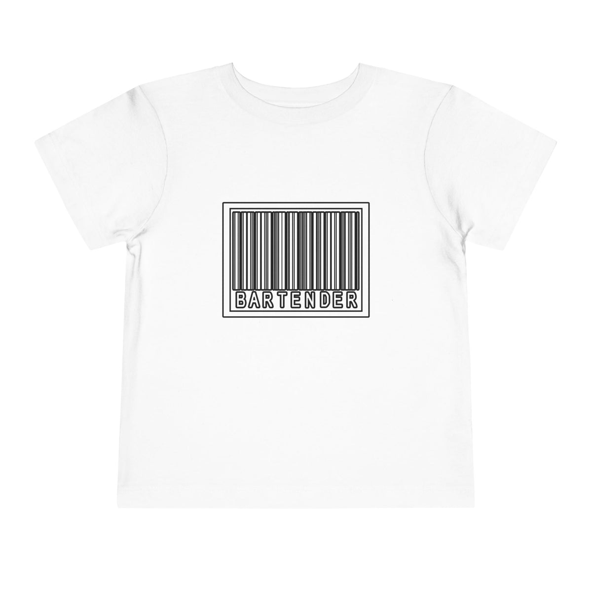 Barcode Bartender - Toddler Short Sleeve Tee
