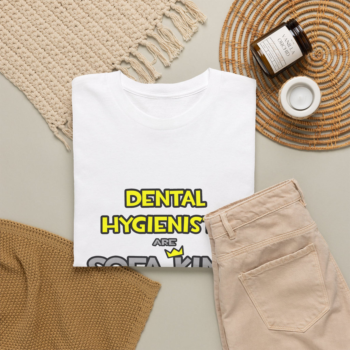 Dental Hygienists Are Sofa King Cool - Unisex Heavy Cotton Tee