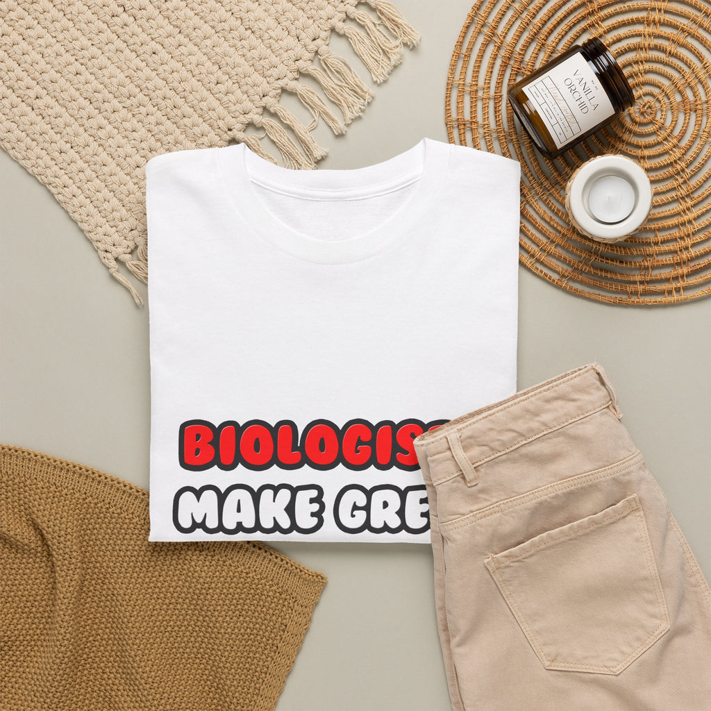 Biologists Make Great Lovers - Unisex Heavy Cotton Tee