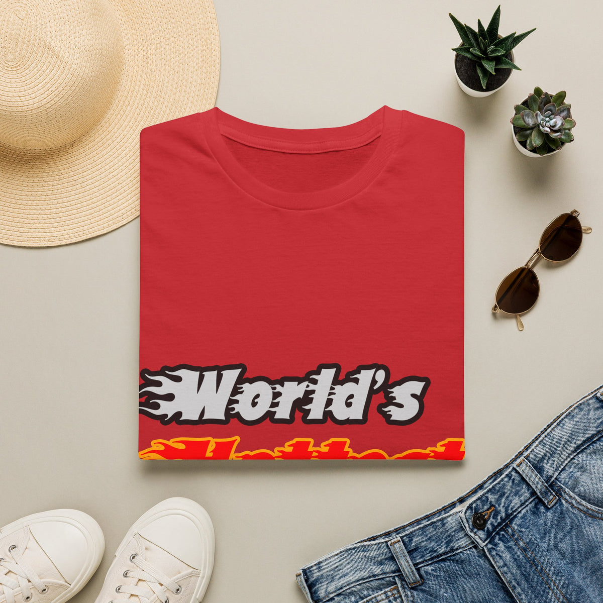World's Hottest Teacher - Unisex Softstyle T-Shirt