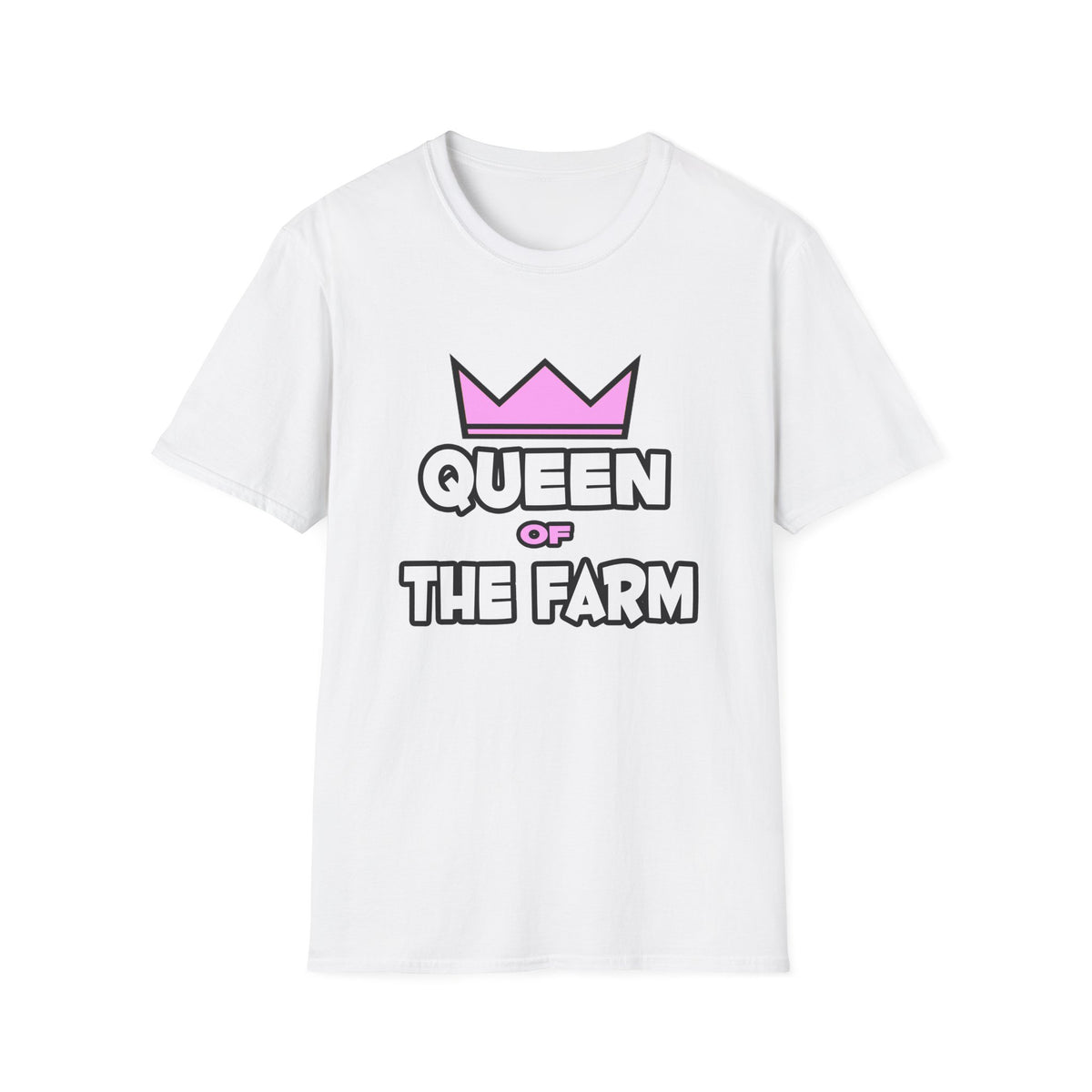 Queen of The Farm - Unisex Softstyle T-Shirt