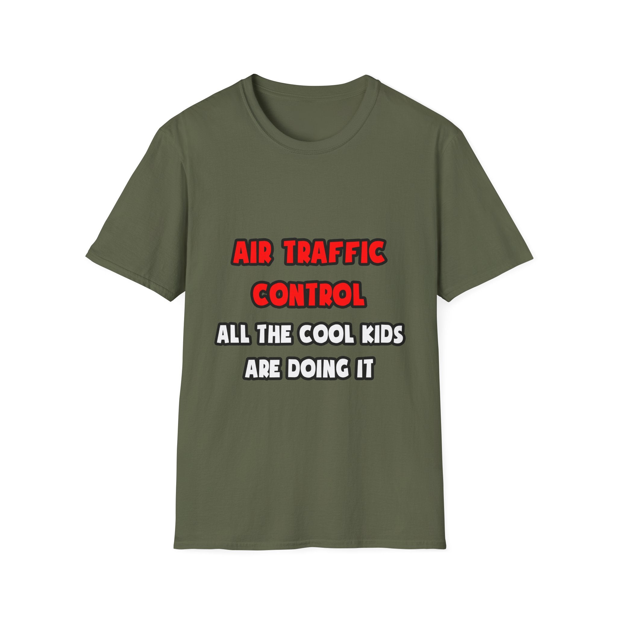 Funny Air Traffic Controller Shirts - Unisex Softstyle T-Shirt