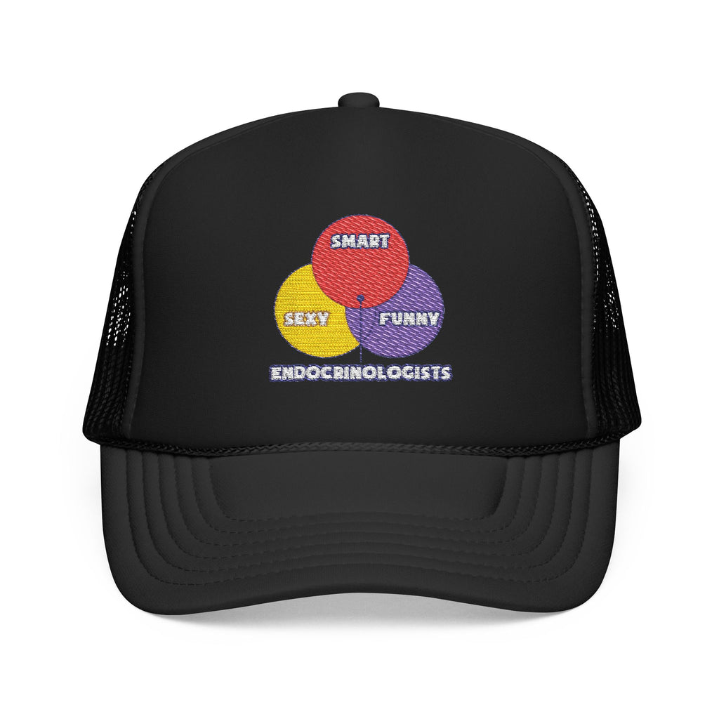 Venn Diagram .. Endocrinologists - Foam Trucker Hat