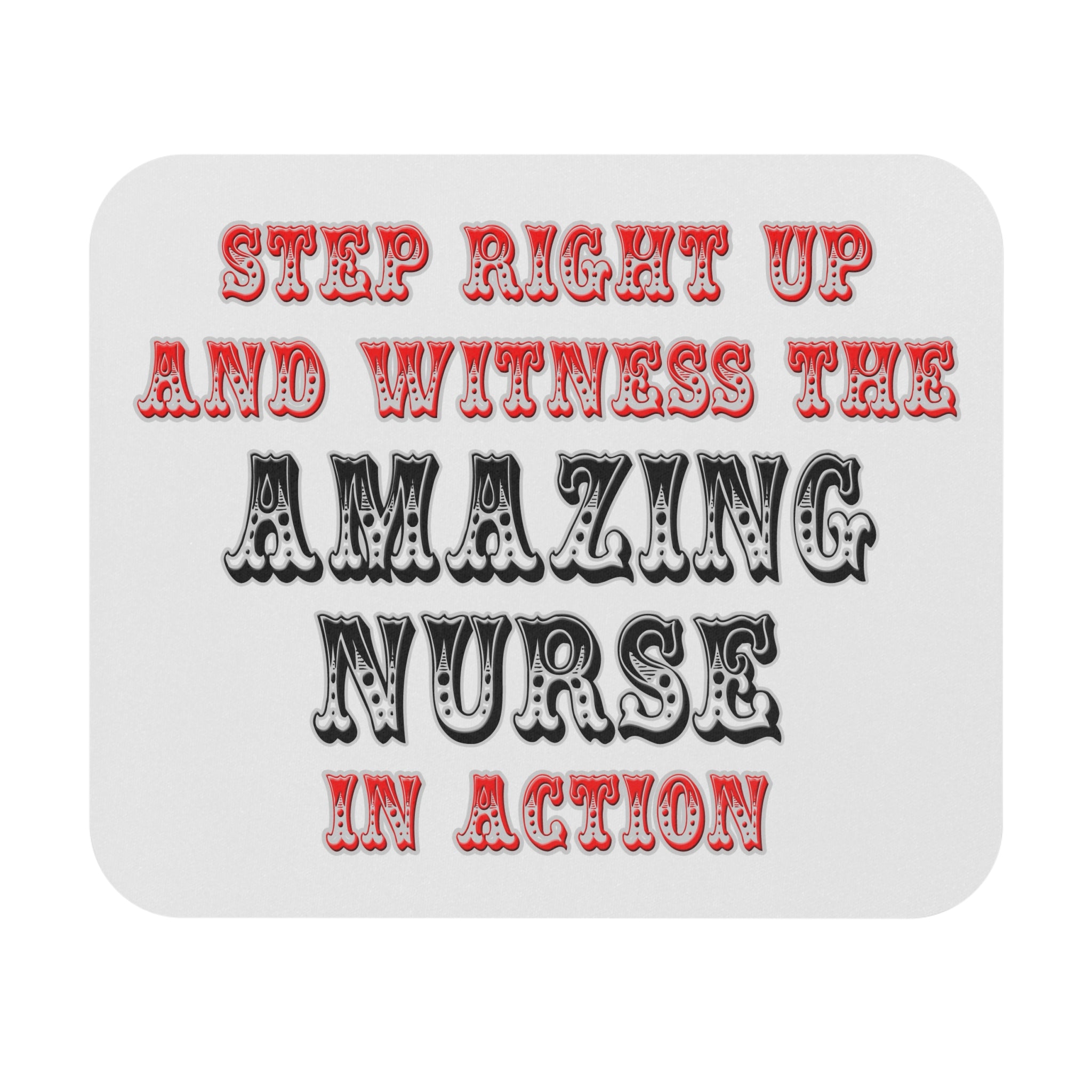Amazing Nurse In Action - Mouse Pad (Rectangle)