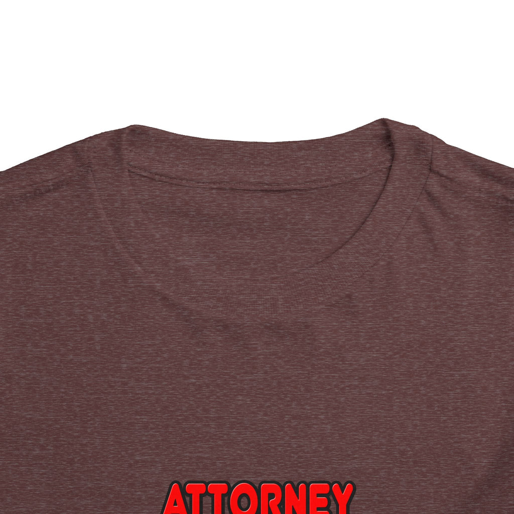 Rainbow Attorney - Toddler Short Sleeve Tee