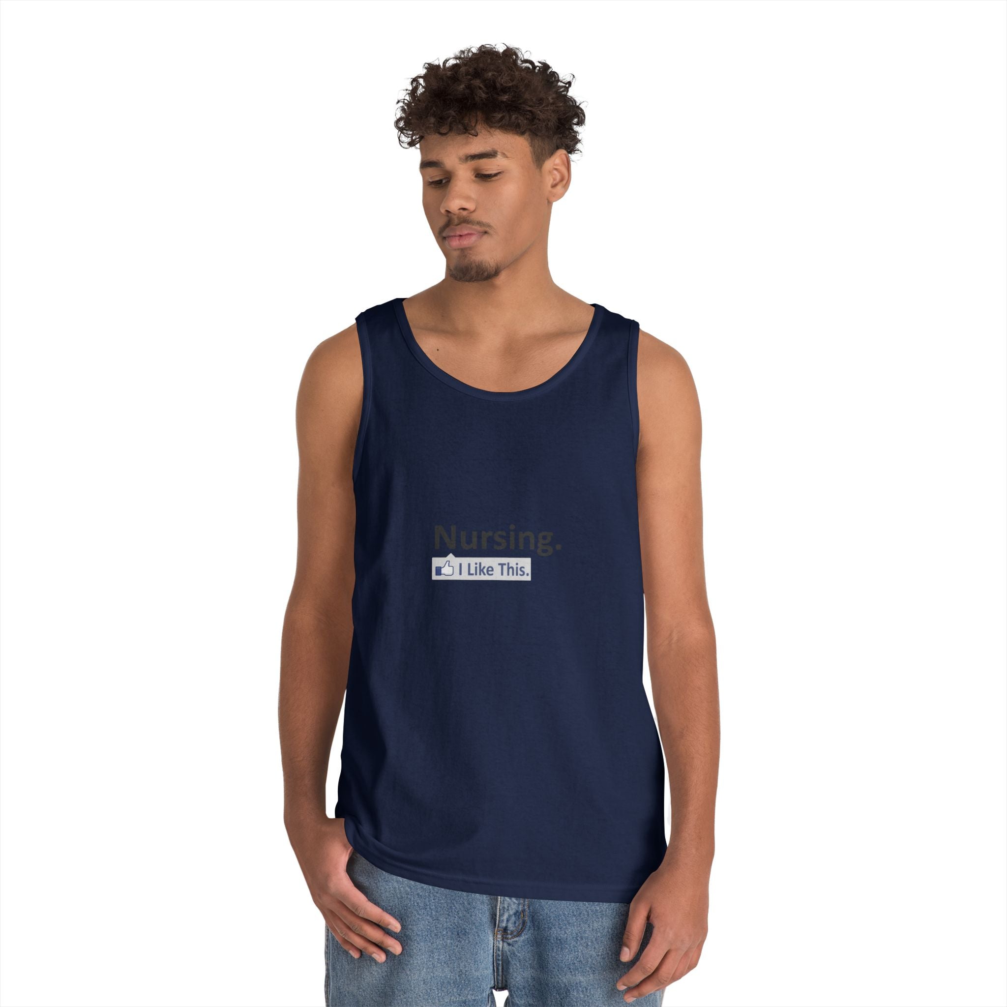 Nursing...I Like This - Unisex Heavy Cotton Tank Top