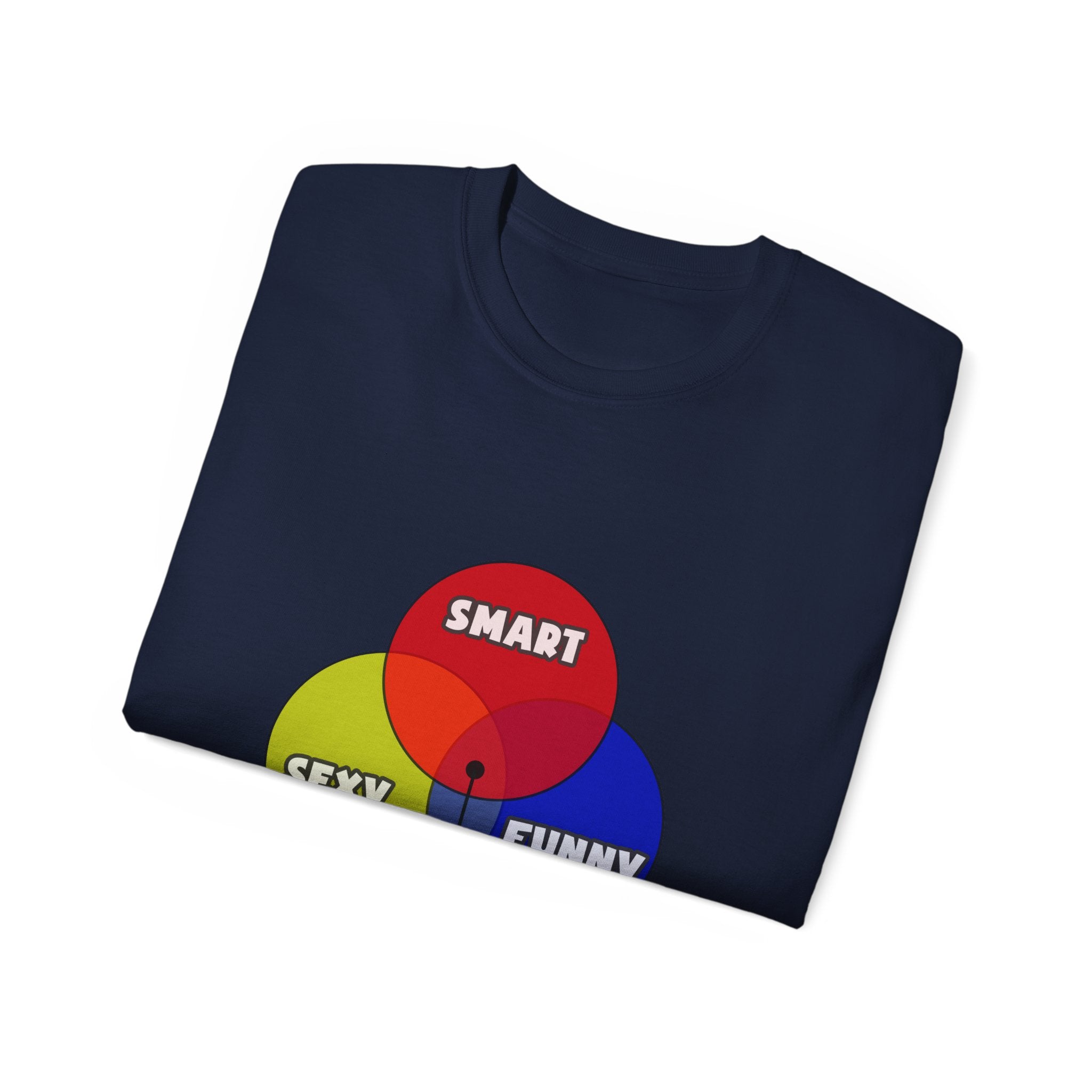 Venn Diagram .. Teachers - Unisex Ultra Cotton Tee