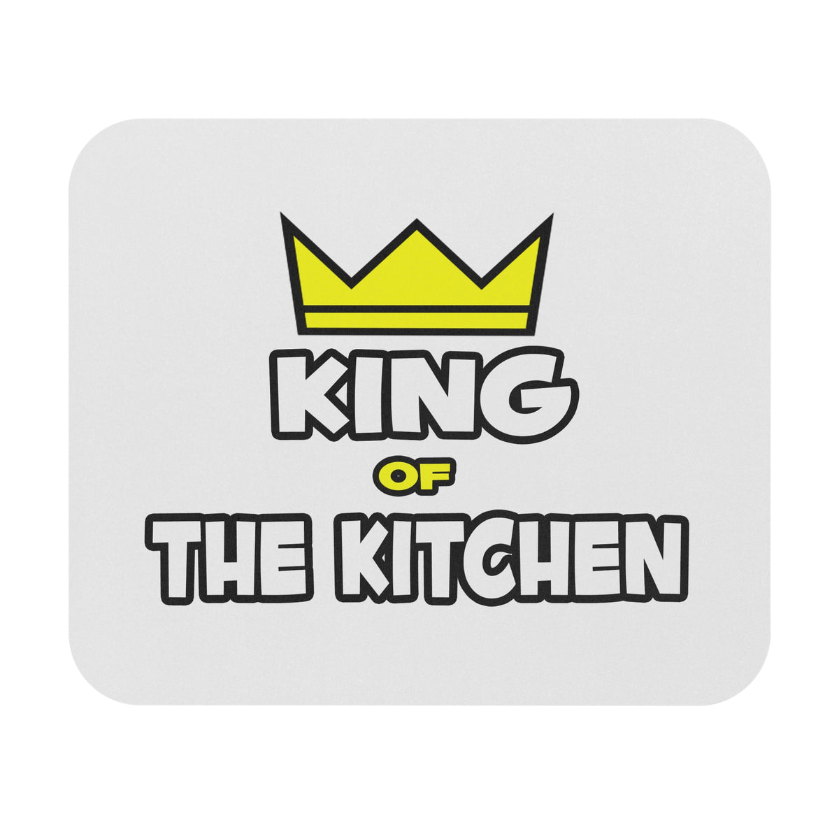 King of the Kitchen - Mouse Pad (Rectangle)