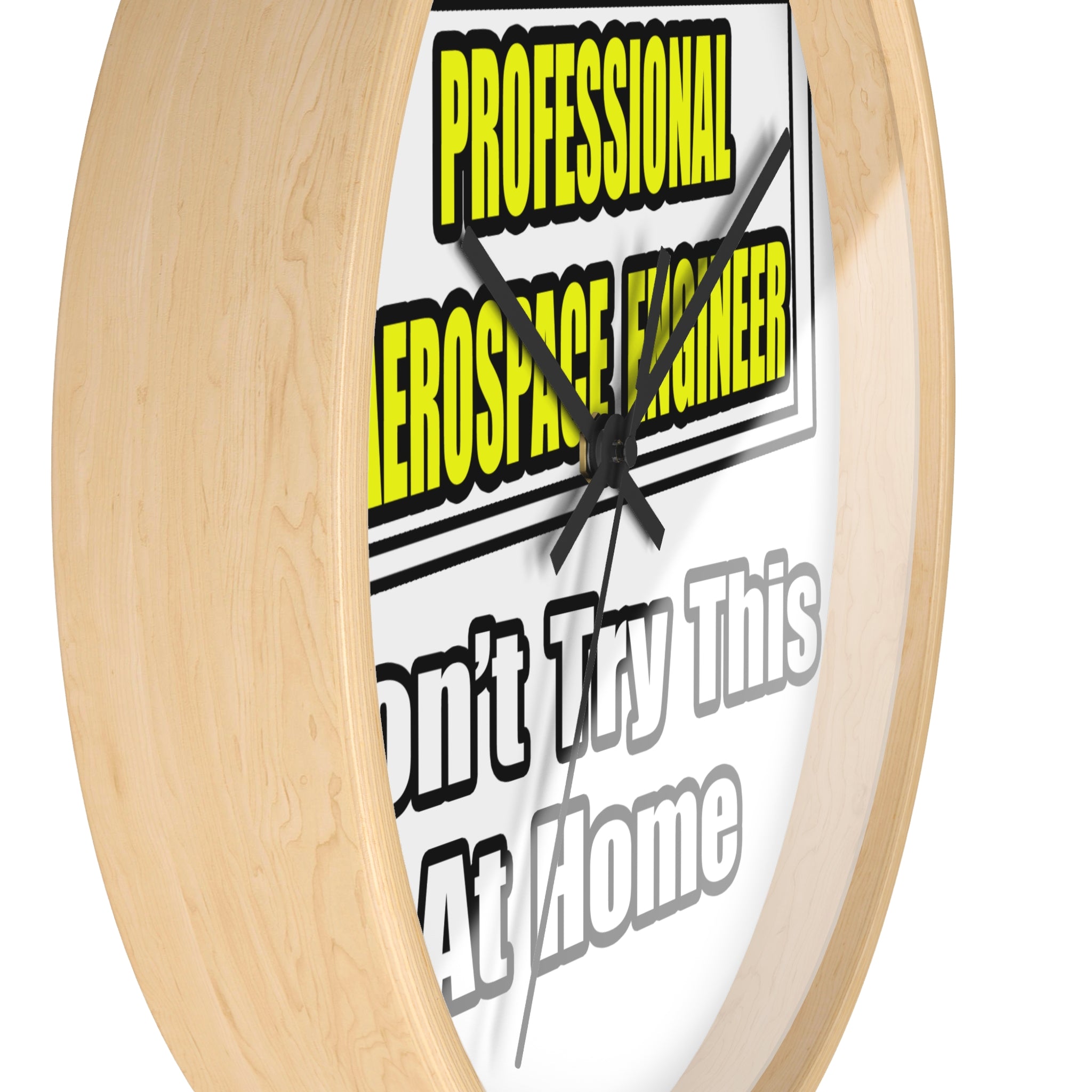 Professional Aerospace Engineer...Joke - Wall Clock