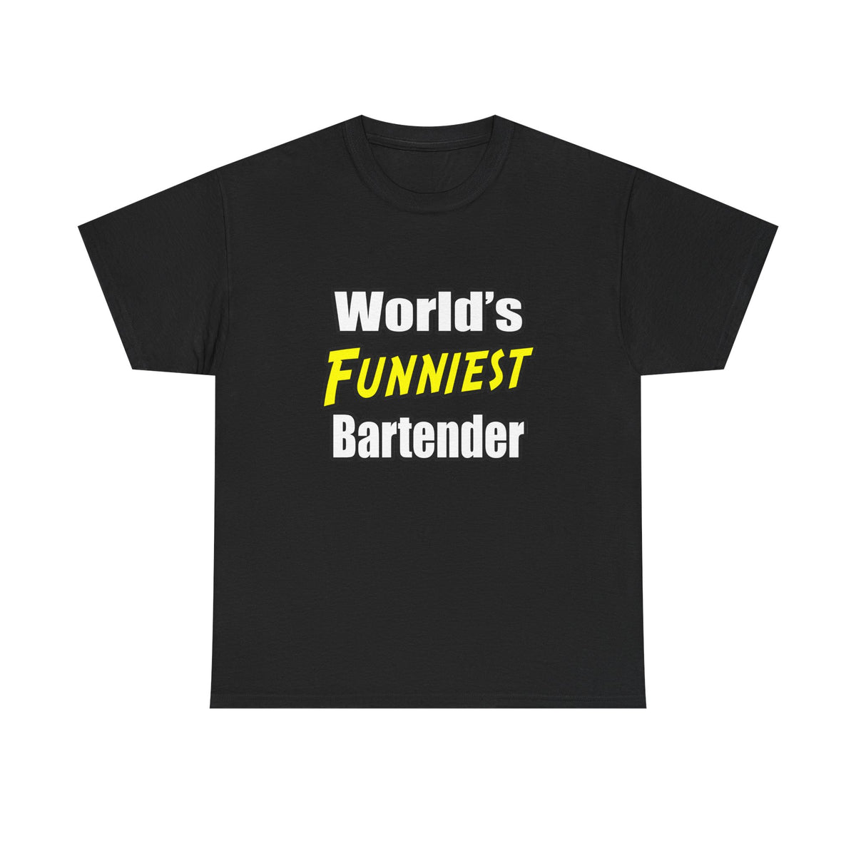 World's Funniest Bartender - Unisex Heavy Cotton Tee
