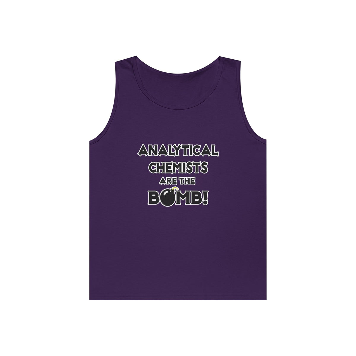 Analytical Chemists Are The Bomb! - Unisex Heavy Cotton Tank Top