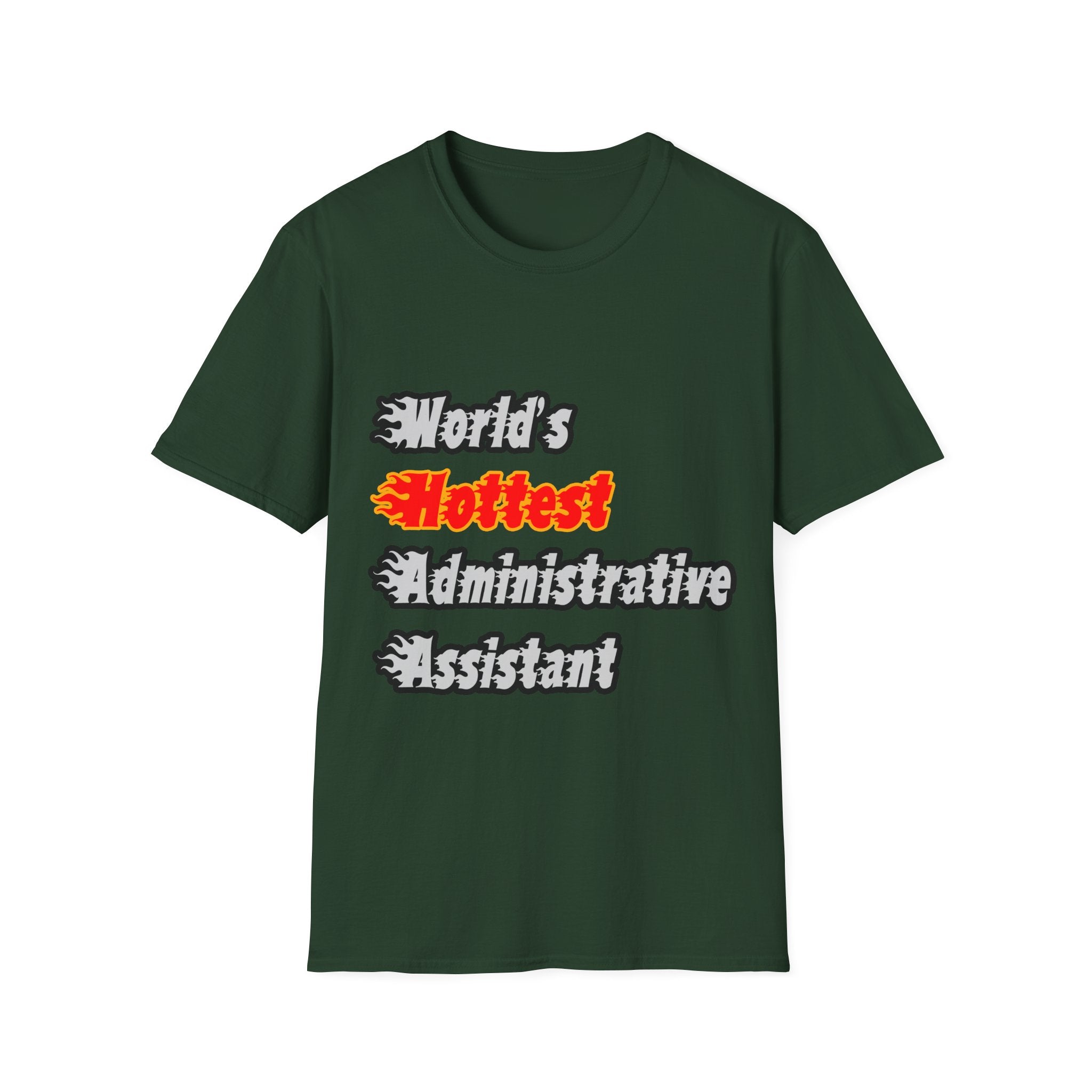 World's Hottest Administrative Assistant - Unisex Softstyle T-Shirt