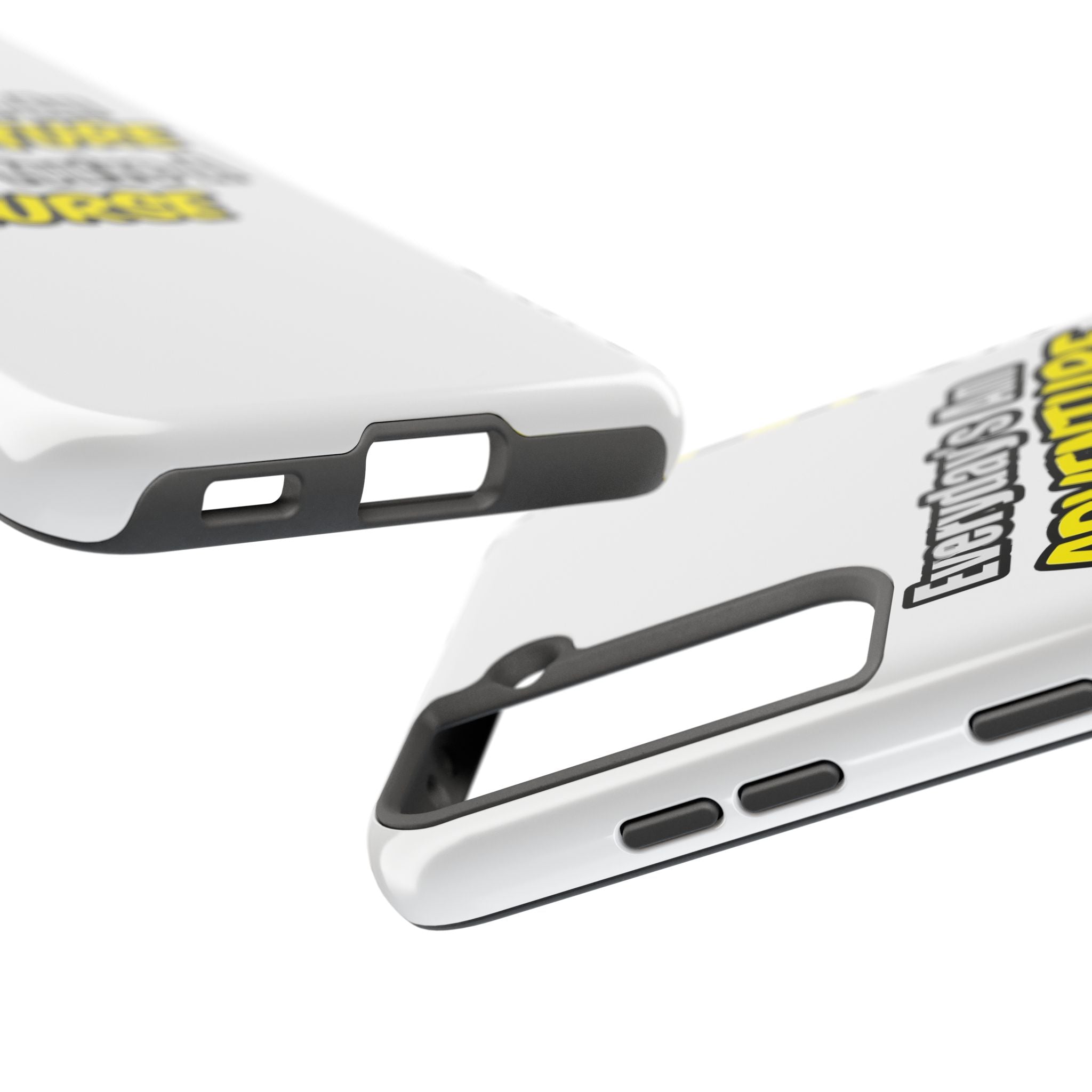 Nurse Phone Case – "Everyday's An Adventure When You're A Nurse" Tough Protective Cover
