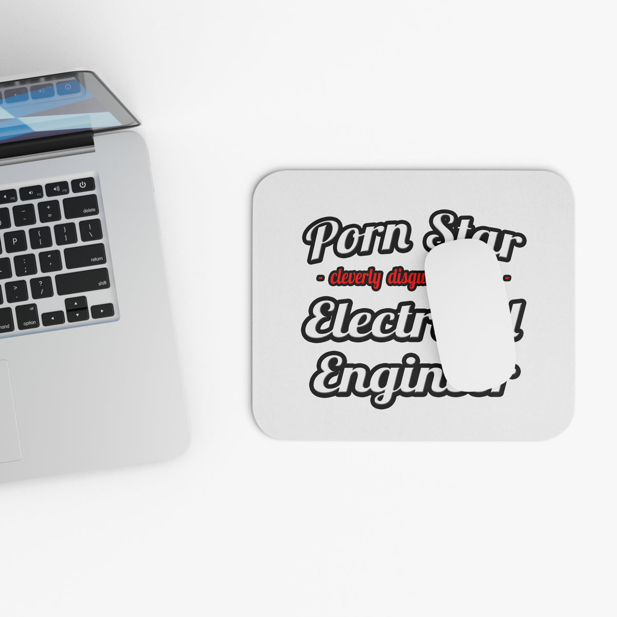Porn Star...Electrical Engineer - Mouse Pad (Rectangle)