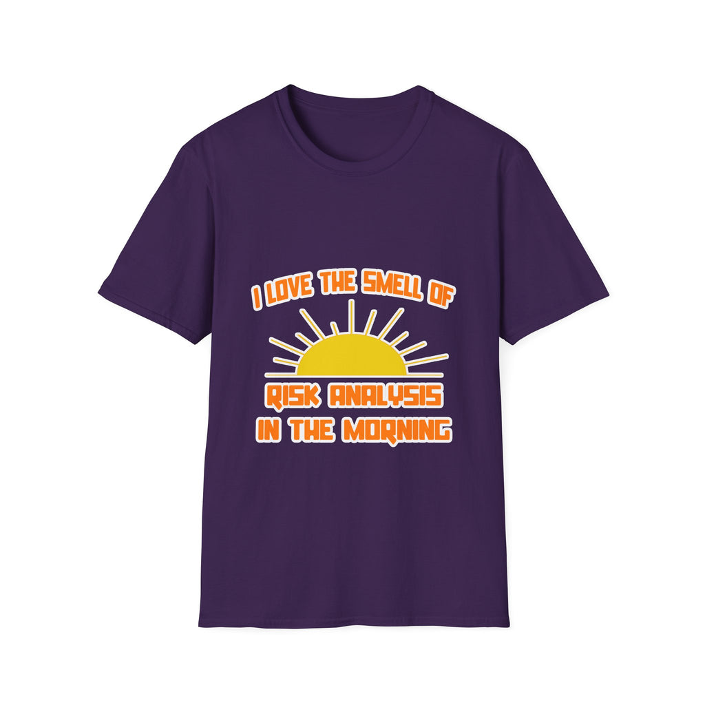 Smell of Risk Analysis in the Morning - Unisex Softstyle T-Shirt
