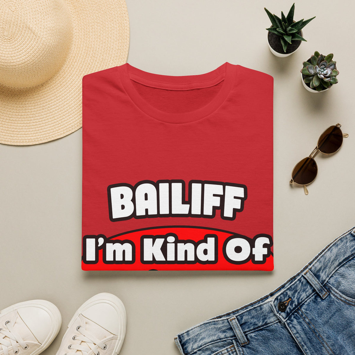 Bailiff ... Big Deal - Unisex Softstyle T-Shirt