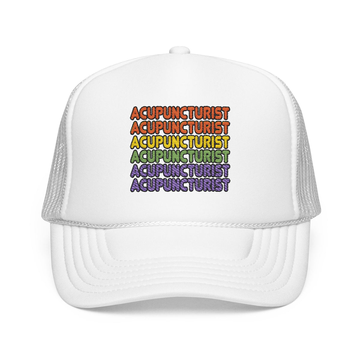 Rainbow Acupuncturist - Foam Trucker Hat