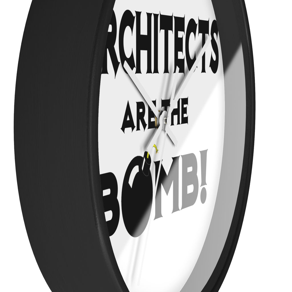 Architects Are The Bomb! - Wall Clock
