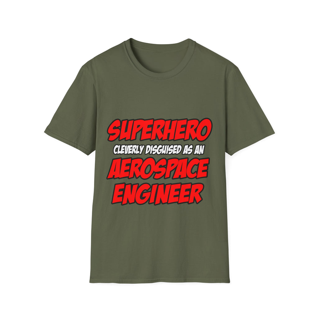 Superhero...Aerospace Engineer - Unisex Softstyle T-Shirt