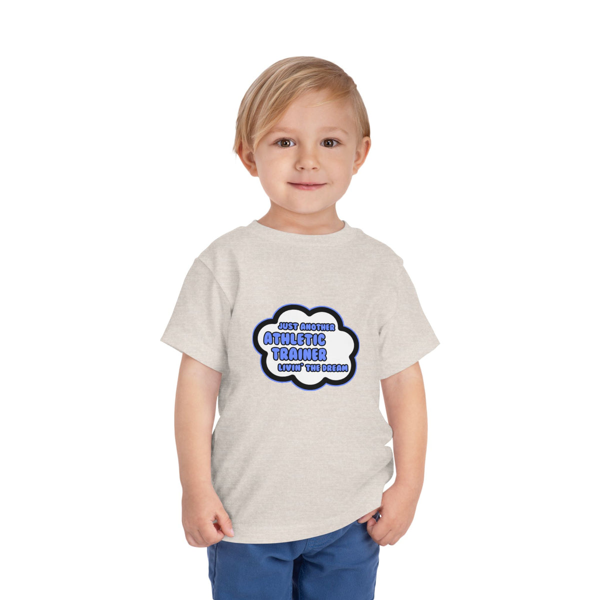 Athletic Trainer .. Livin' The Dream - Toddler Short Sleeve Tee
