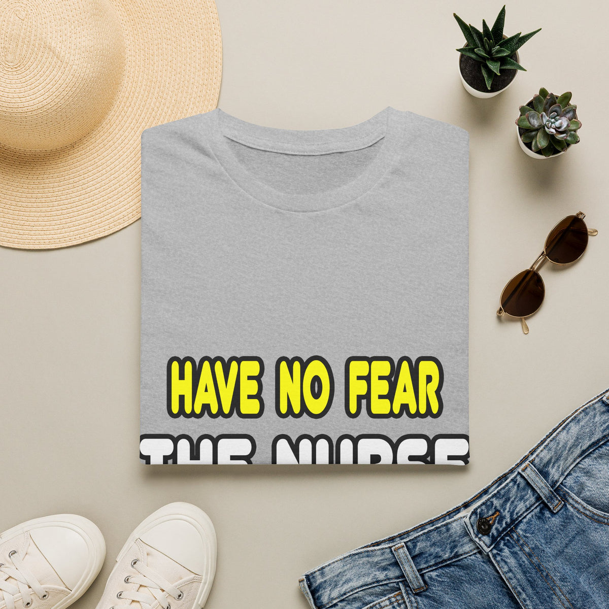 Have No Fear, The Nurse Is Here - Unisex Softstyle T-Shirt