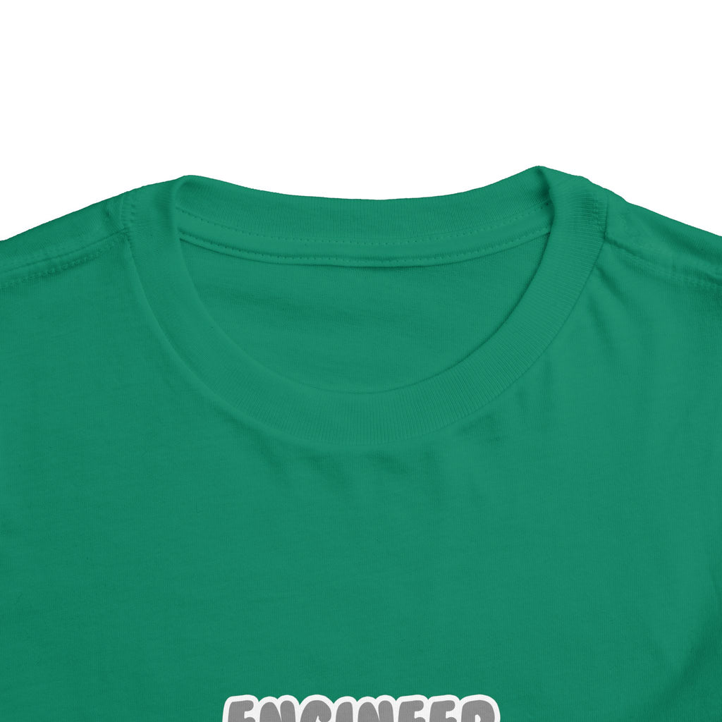 Engineer ... Will Work For Ice Cream - Toddler Short Sleeve Tee