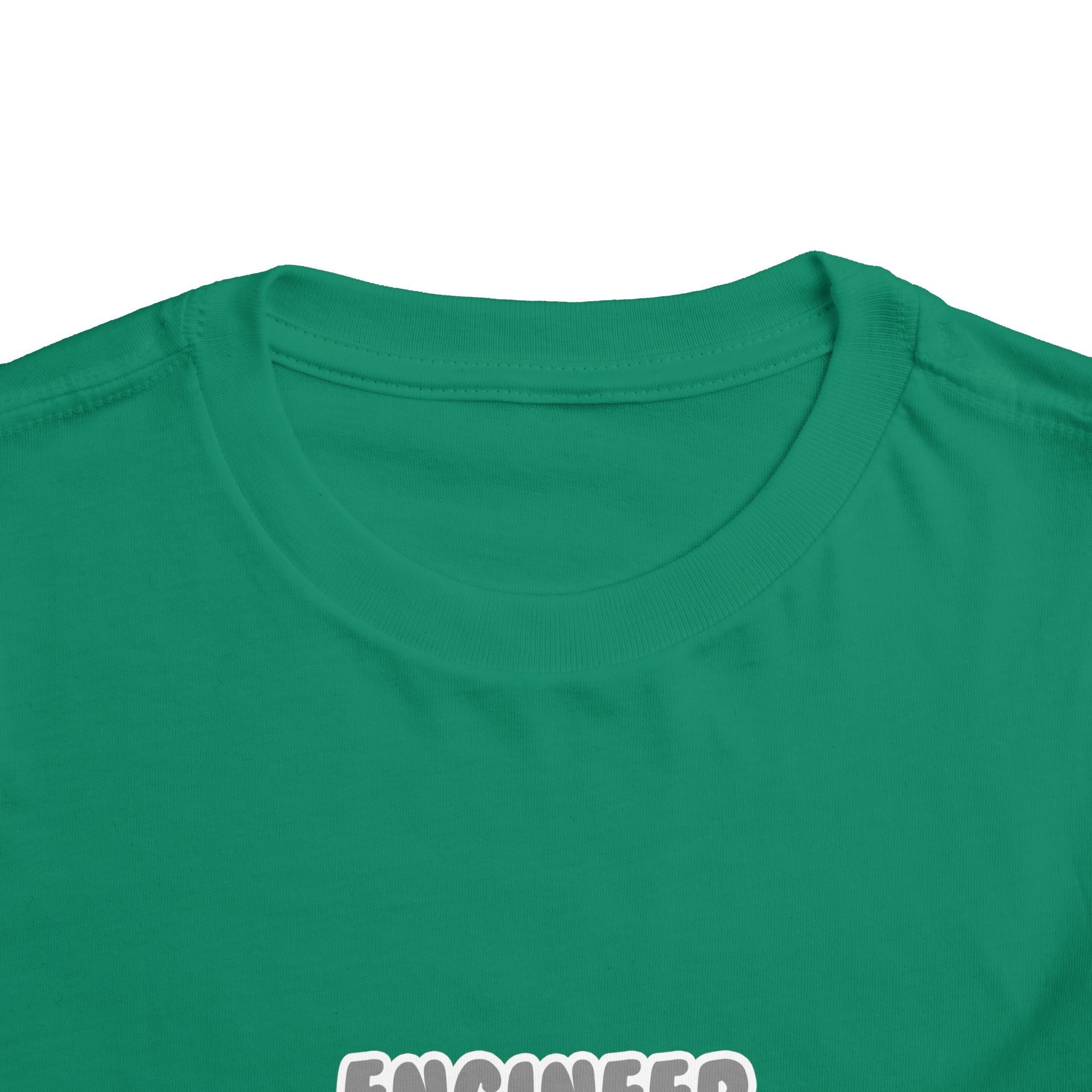 Engineer ... Will Work For Ice Cream - Toddler Short Sleeve Tee