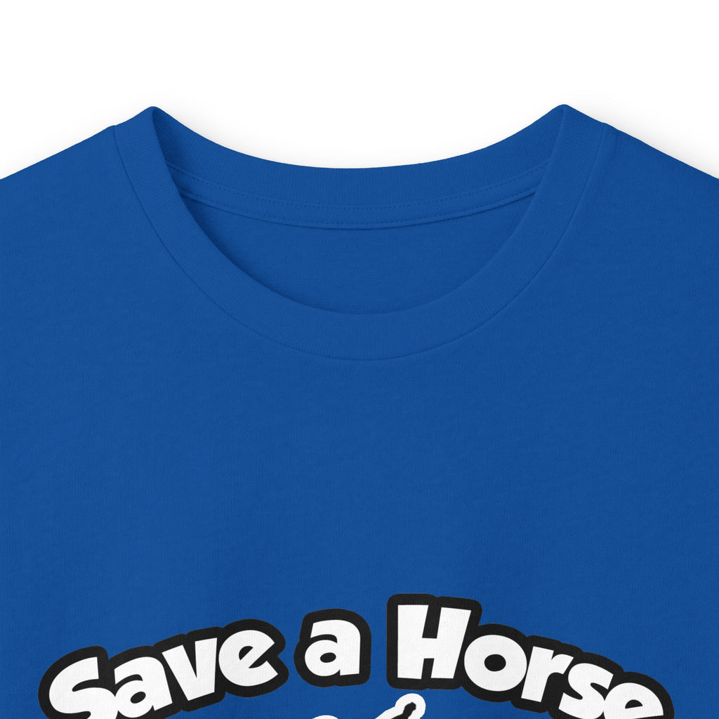 Save a Horse, Ride a Flight Nurse - Unisex Ultra Cotton Long Sleeve Tee