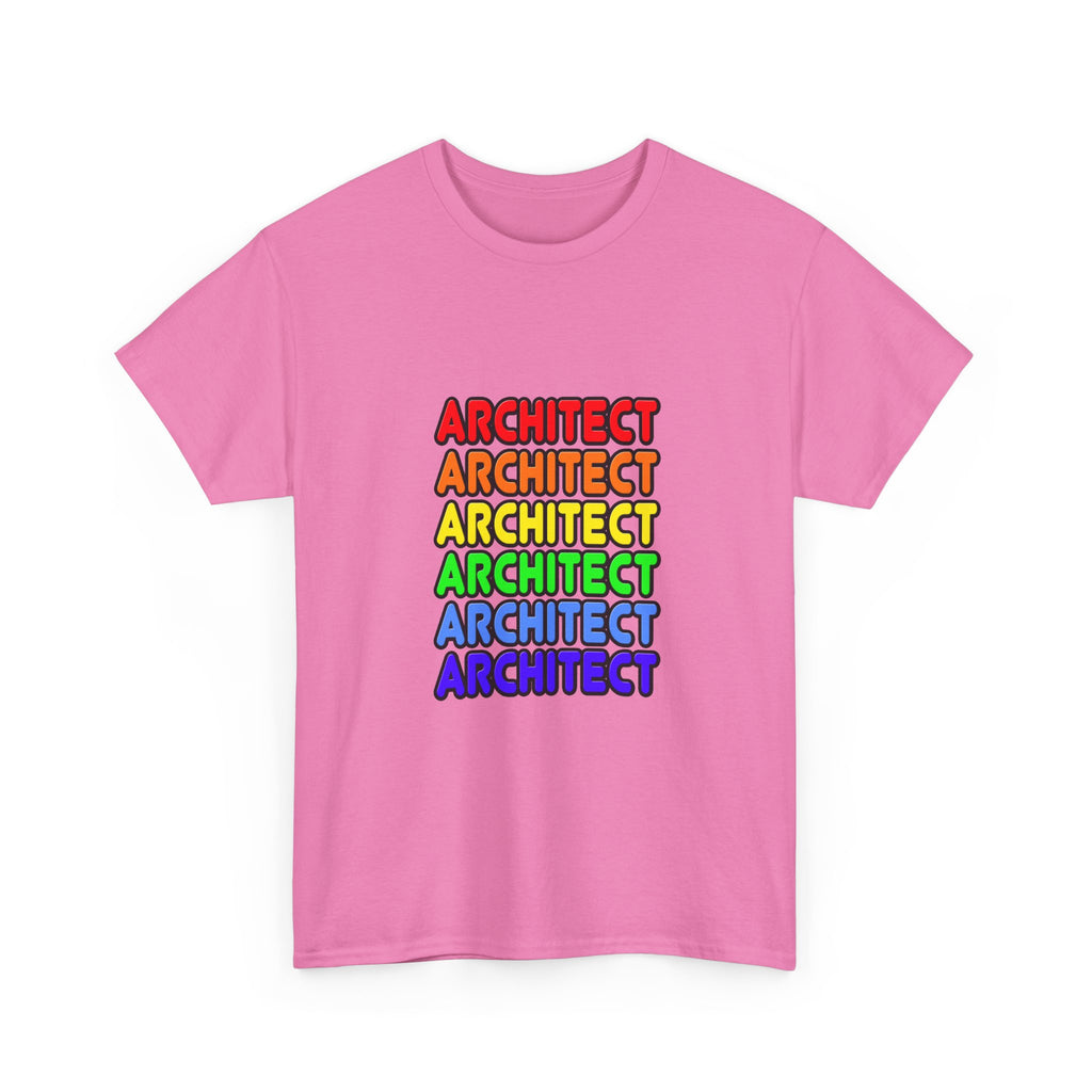 Rainbow Architect - Unisex Heavy Cotton Tee