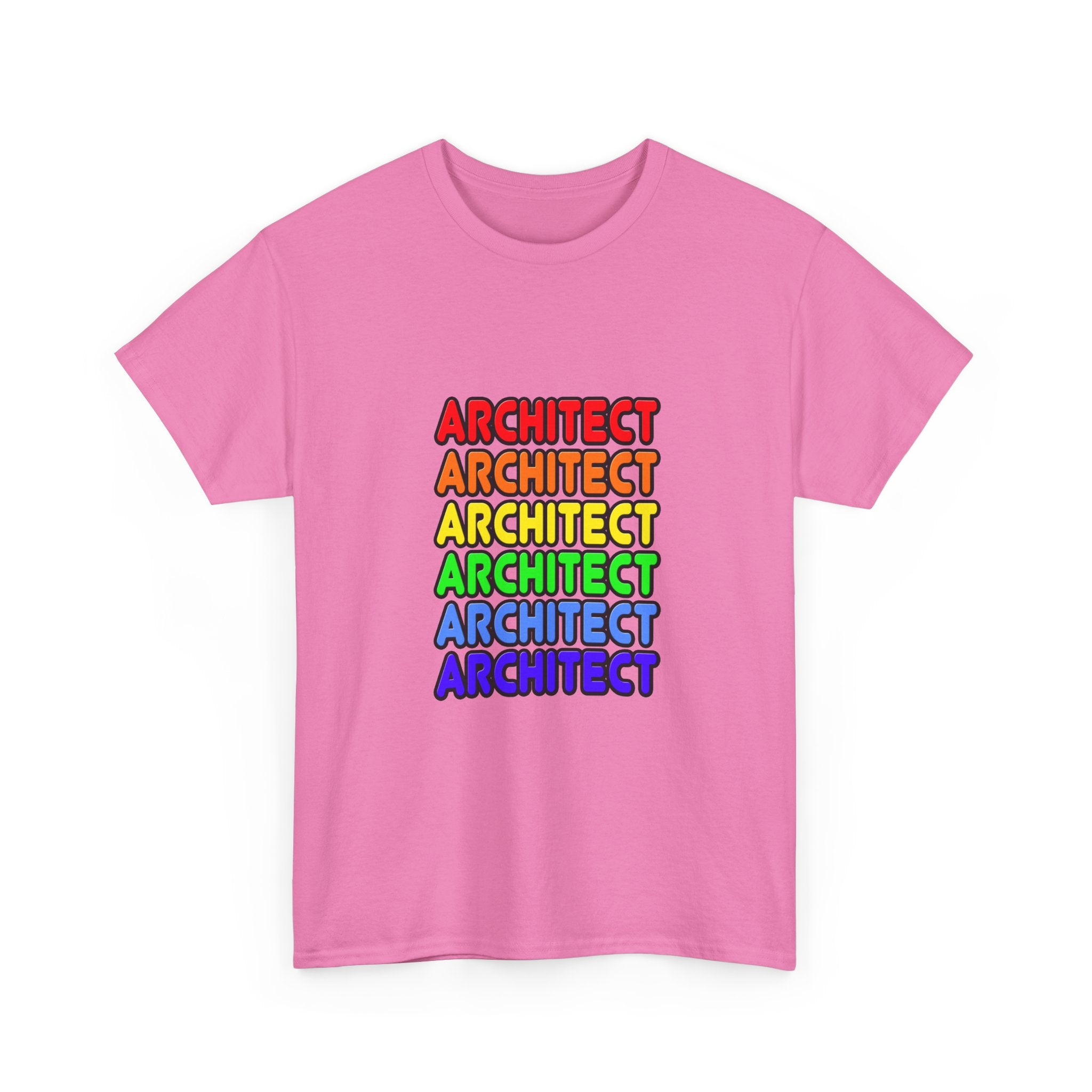 Rainbow Architect - Unisex Heavy Cotton Tee
