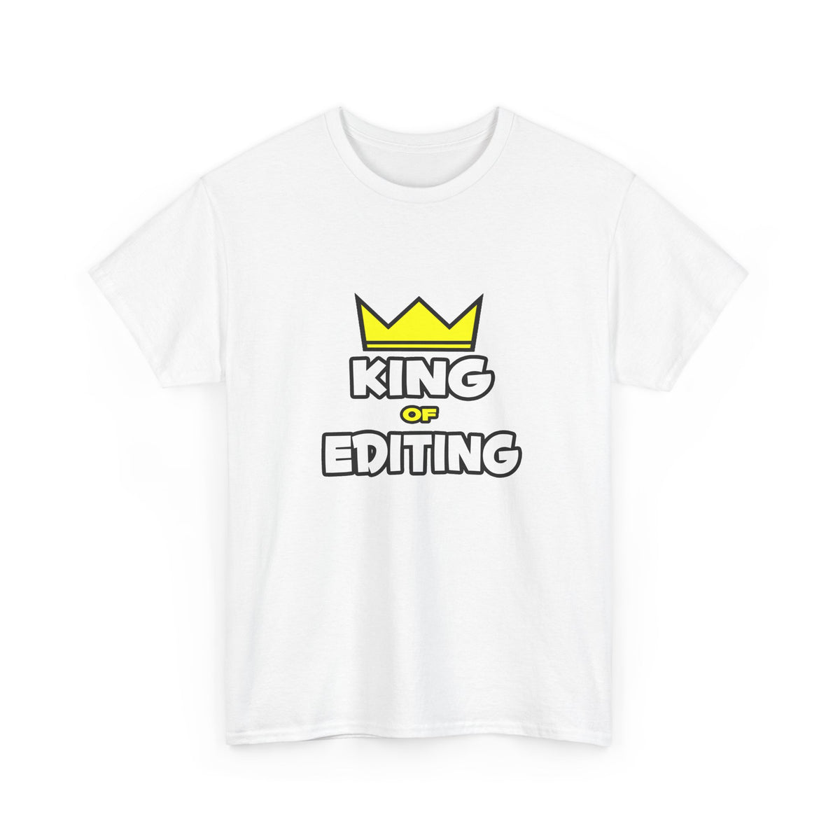King of Editing - Unisex Heavy Cotton Tee