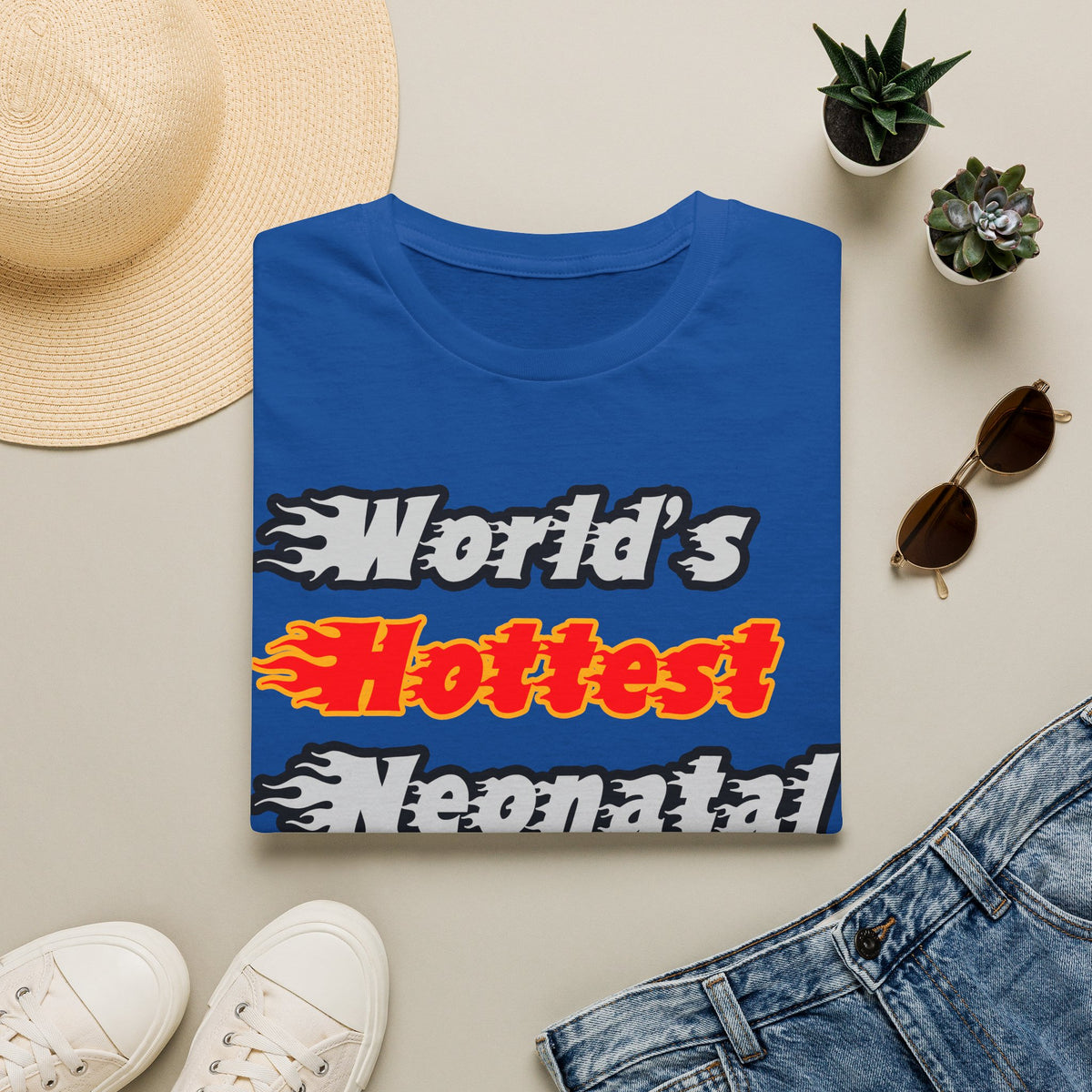 World's Hottest Neonatal Nurse - Unisex Softstyle T-Shirt