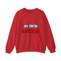 Half Doctor ... Half Superhero - Unisex Heavy Blend™ Crewneck Sweatshirt