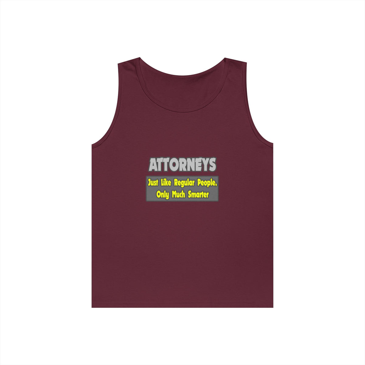 Attorneys...Smarter - Unisex Heavy Cotton Tank Top
