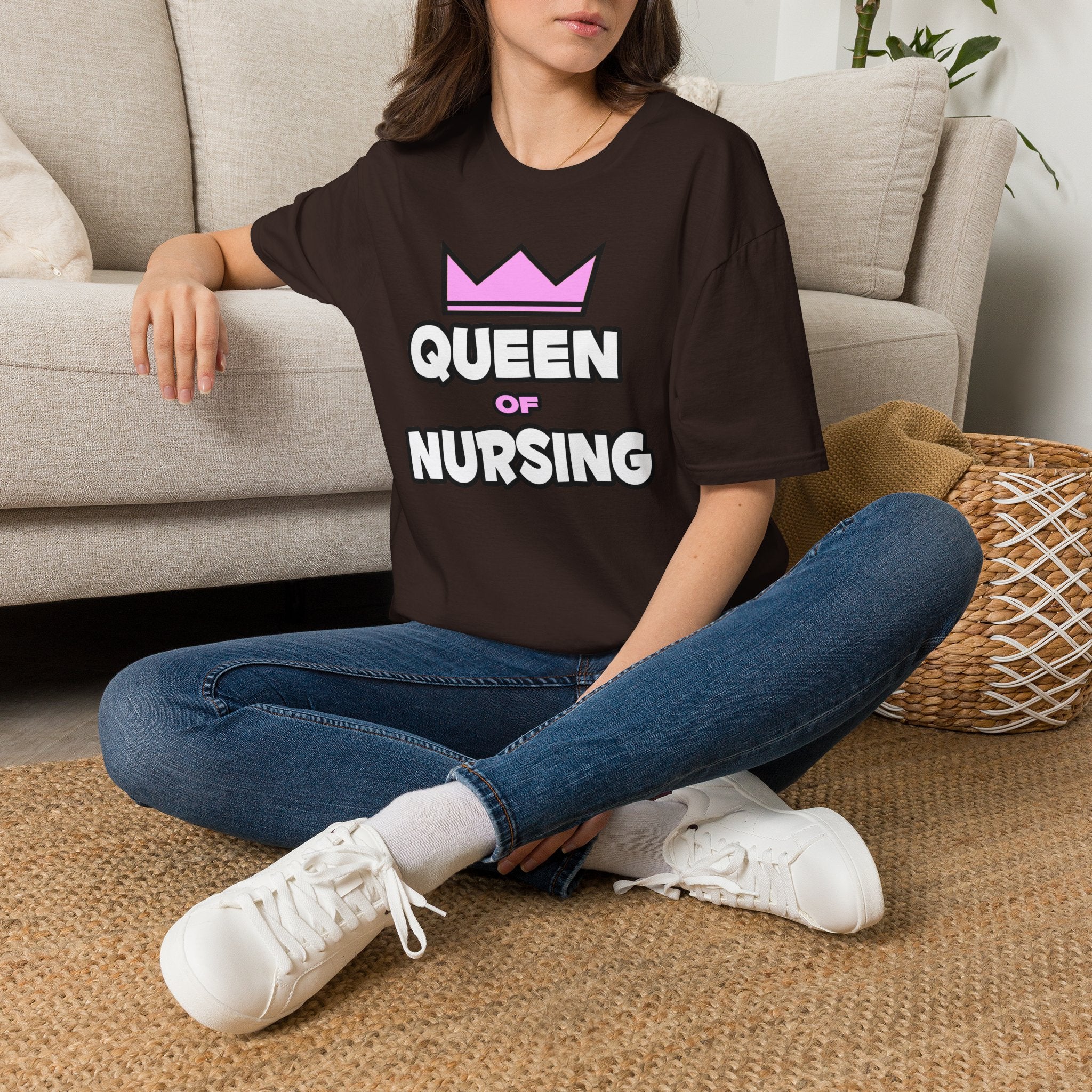 Queen of Nursing - Unisex Softstyle T-Shirt