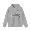 Eat. Sleep. Engineering - Unisex Heavy Blend™ Hooded Sweatshirt