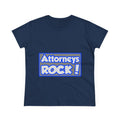 Attorneys Rock! - Women's Midweight Cotton Tee