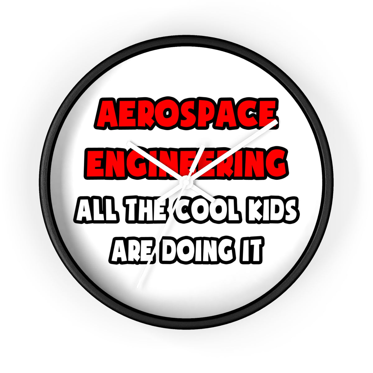 Funny Aerospace Engineer Shirts and Gifts - Wall Clock