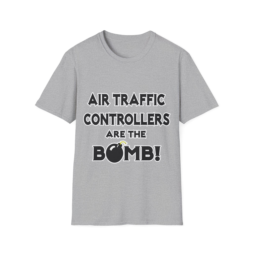 Air Traffic Controllers Are The Bomb! - Unisex Softstyle T-Shirt