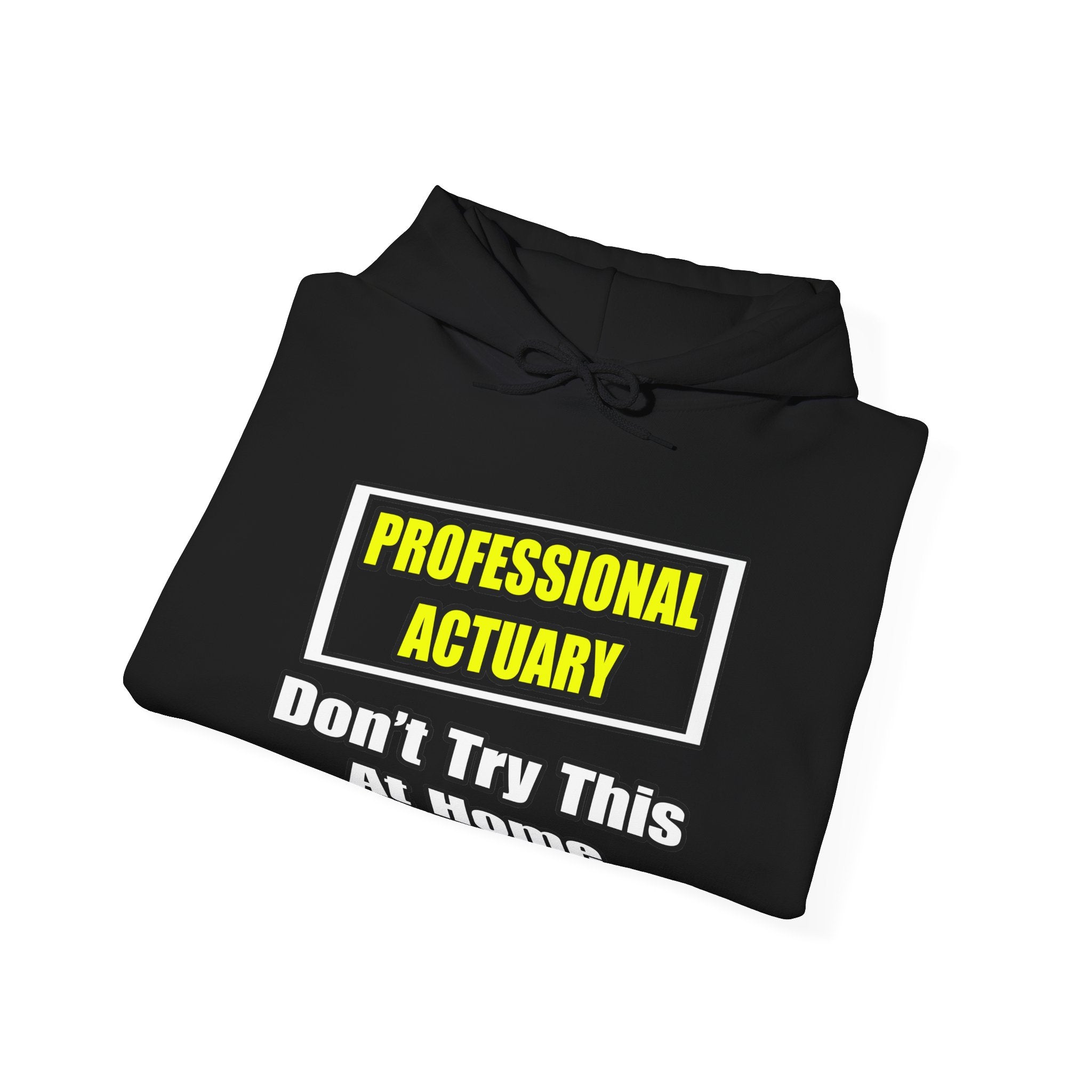Professional Actuary...Don't Try This At Home - Unisex Heavy Blend™ Hooded Sweatshirt