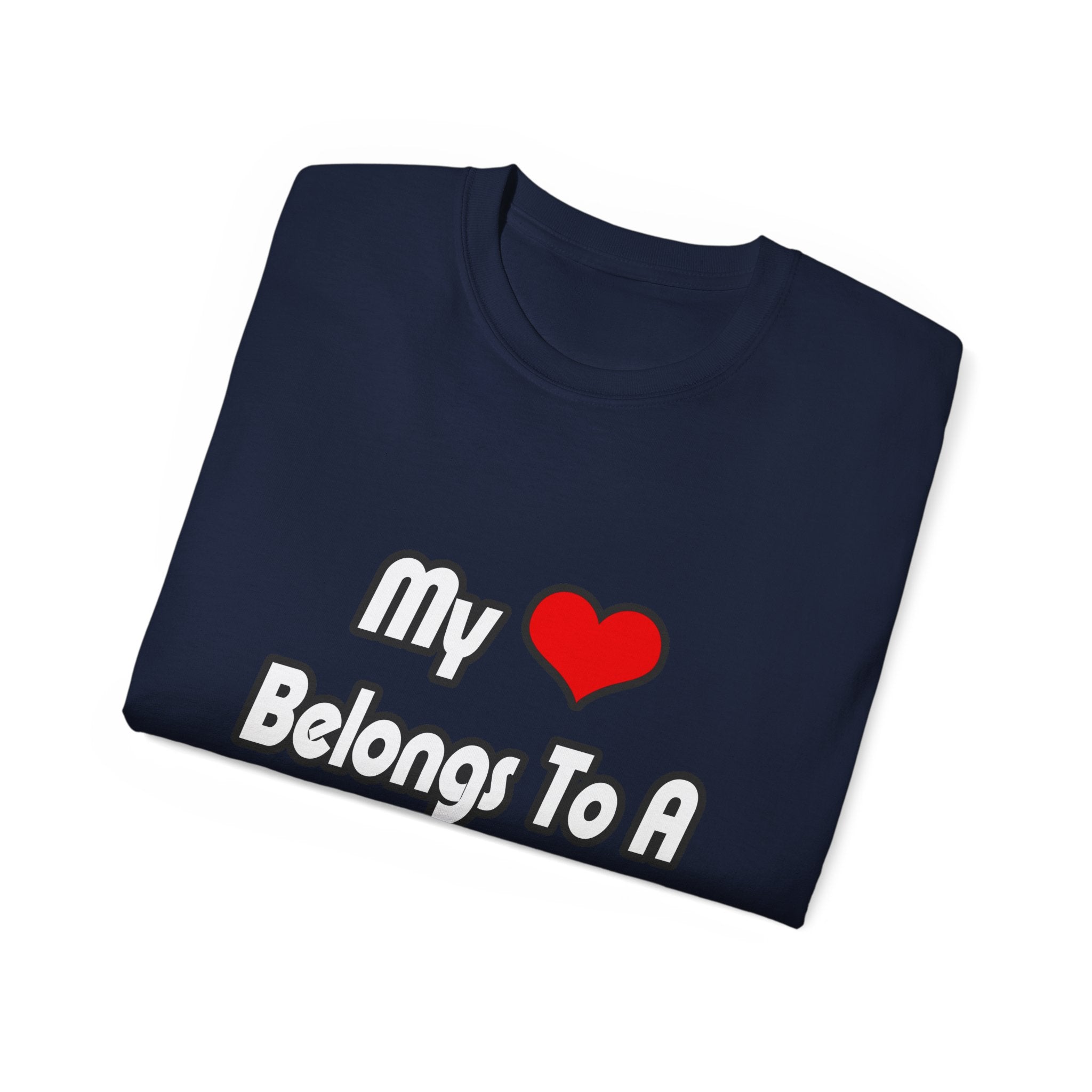 My Heart Belongs To A Teacher - Unisex Ultra Cotton Tee