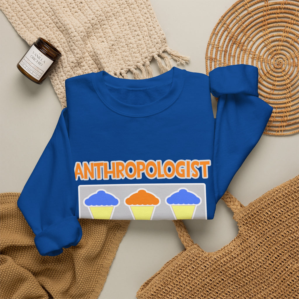 Anthropologist ... Will Work For Cupcakes - Unisex Heavy Blend™ Crewneck Sweatshirt