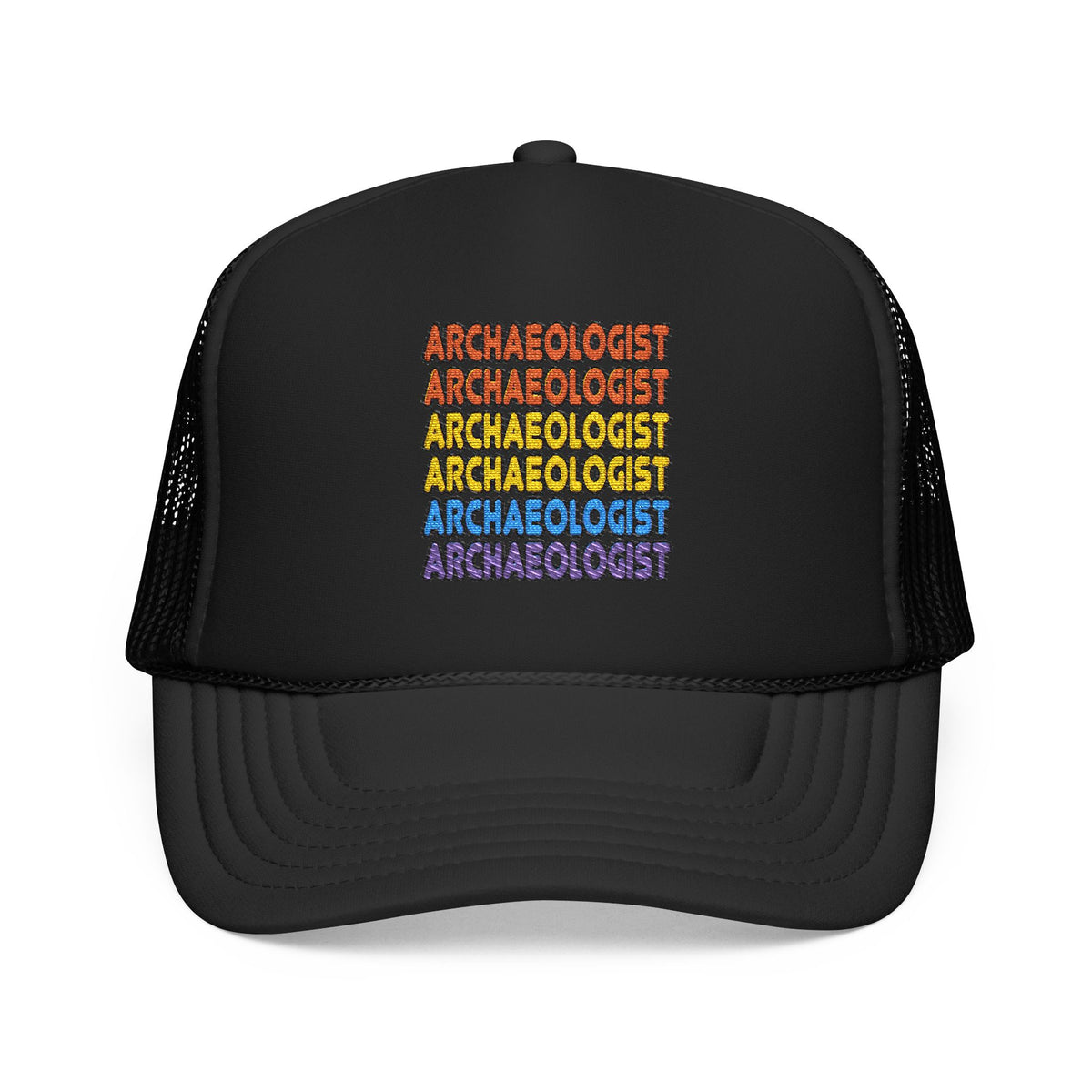 Rainbow Archaeologist - Foam Trucker Hat