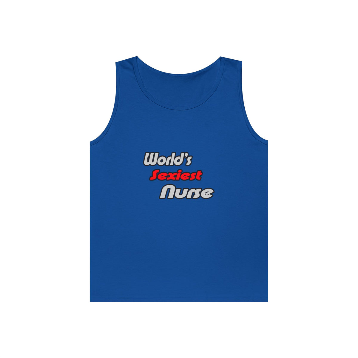 World's Sexiest Nurse - Unisex Heavy Cotton Tank Top