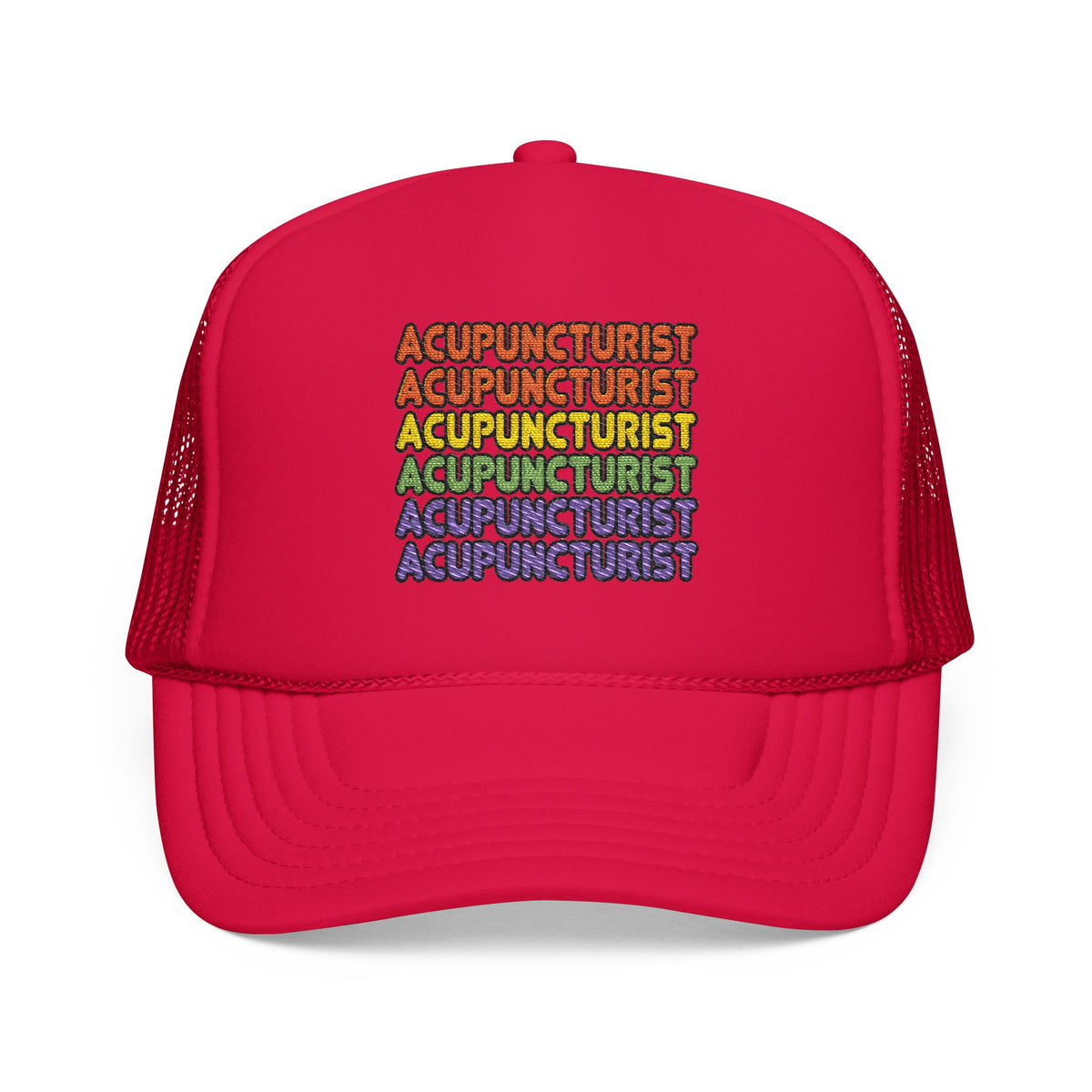 Rainbow Acupuncturist - Foam Trucker Hat