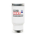 World's Best Acupuncturist - Stainless Steel Travel Mug with Handle, 14oz