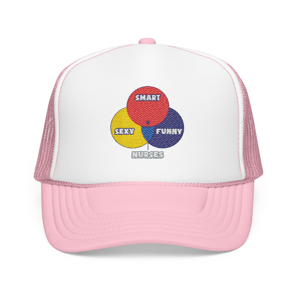 Venn Diagram .. Nurses - Foam Trucker Hat