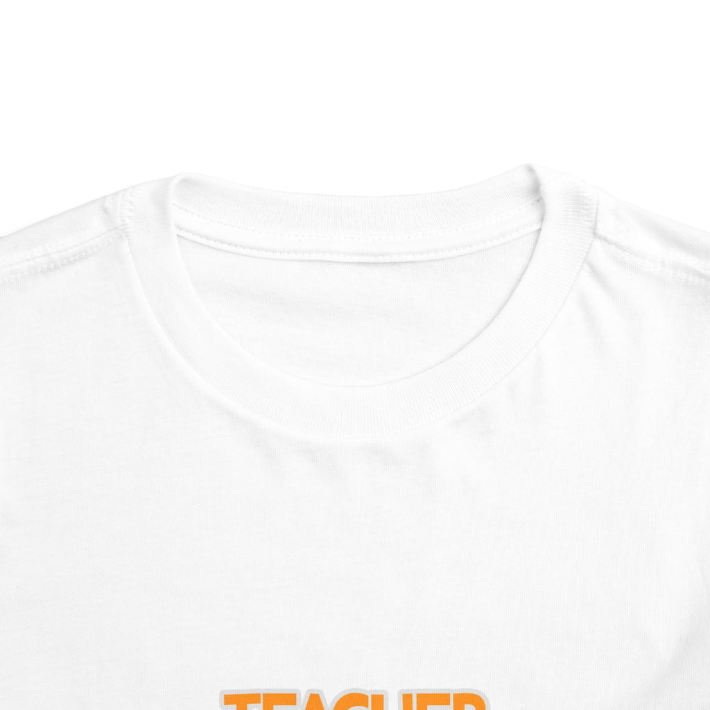 Teacher ... Will Work For Cupcakes - Toddler Short Sleeve Tee