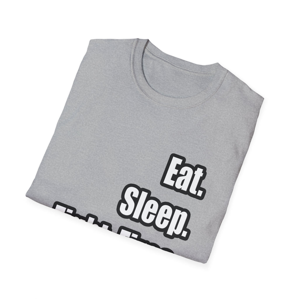Eat. Sleep. Fight Fires. - Unisex Softstyle T-Shirt